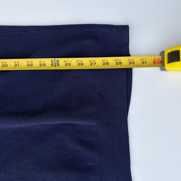 Club Room Mens 4XB Navy Blue Full Zip Cotton Sweater Waffle Knit 26327BNB28 NWT - Picture 7 of 8